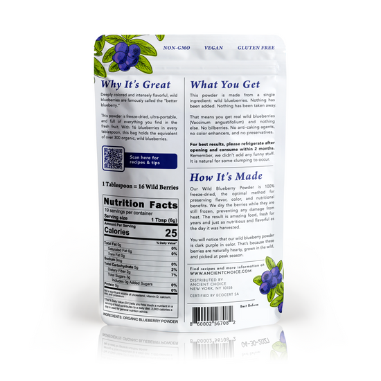 Organic Wild Blueberry Powder